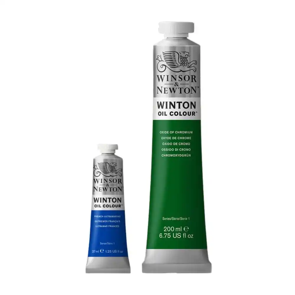 Winsor and Newton Winton 37ml and 200ml tubes