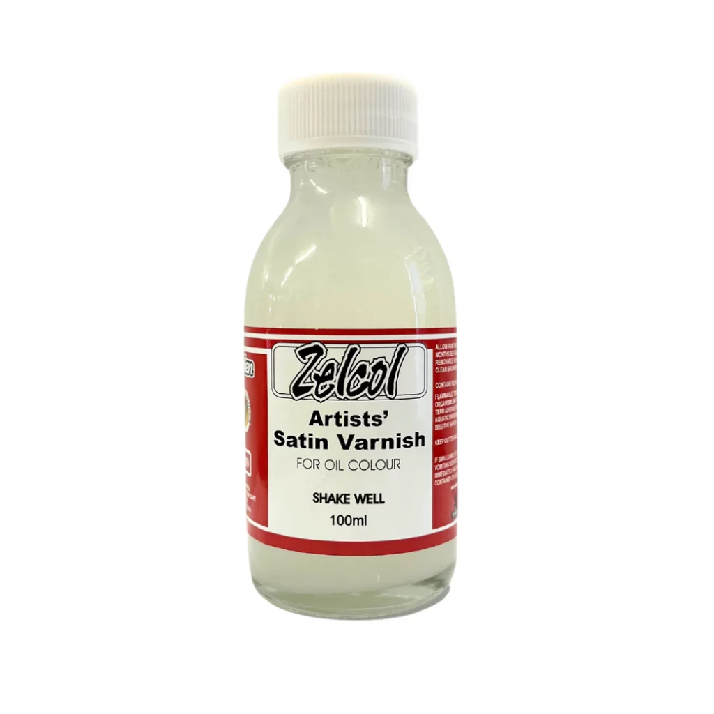 Zellen Oil Artists' Varnish - Satin